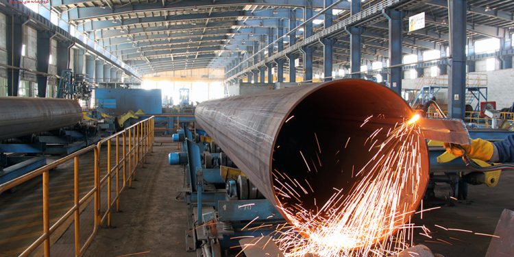 صرفه جویی ارزی با تبدیل ورق های فولادی به لوله